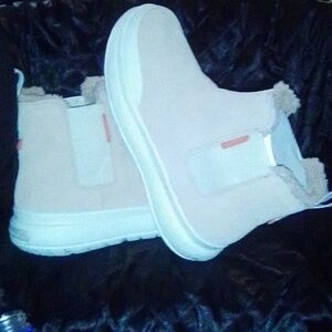 Stylish Beige Ankle Boots